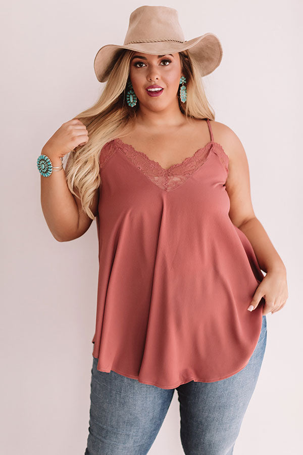 Swooning In The City Shift Tank in Blush Curves Image - 2