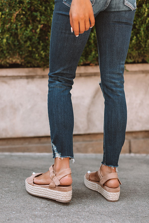 The Kiki Espadrille In Iced Latte Image - 4