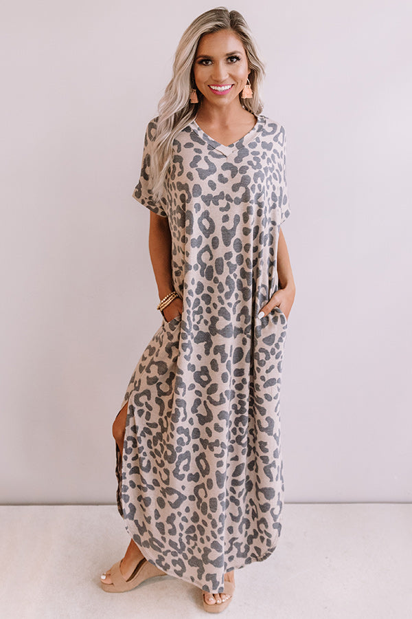 Make Me Swoon Leopard Maxi Image - 1