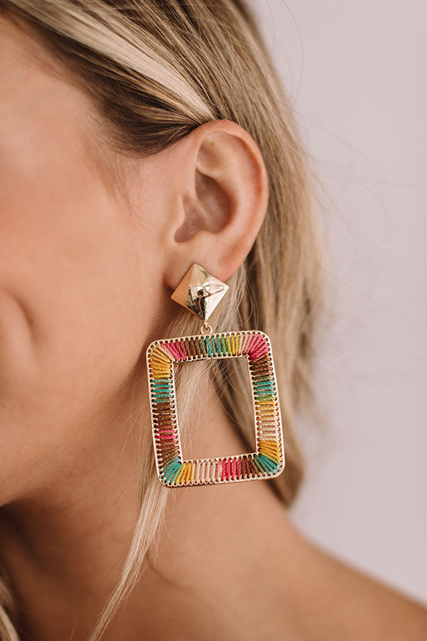 Pass Play Earrings In Multi Image - 3