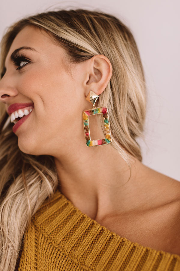 Pass Play Earrings In Multi Image - 5