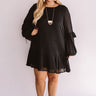 Colorado Casual Shift Dress In Black Curves Image - 1