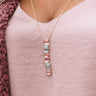 Eyes On You Necklace In Fuchsia Image - 1