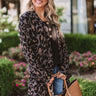 On The Go Leopard Cardigan Image - 1