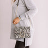 Express Yourself Faux Leather Purse in Snake Print Image - 1