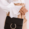 Express Yourself Faux Leather Purse in Black Image - 1