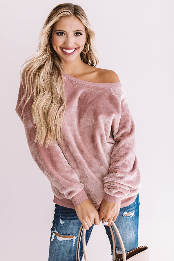 Sweet Kisses Plush Pullover Image - 3