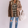 Sundown Snuggles Sherpa Jacket In Brown Image - 1