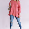 On Point Shift Tunic in Pink Image - 1