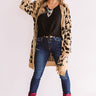 Beautiful Beat Knit Leopard Cardigan In Brown Image - 1