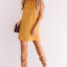 Launch Party Shift Dress In Golden Honey Image - 1