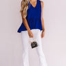 Dreamy Days Shift Tank In Royal Blue Image - 1