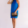 Launch Party Shift Dress In Ocean Blue Image - 1