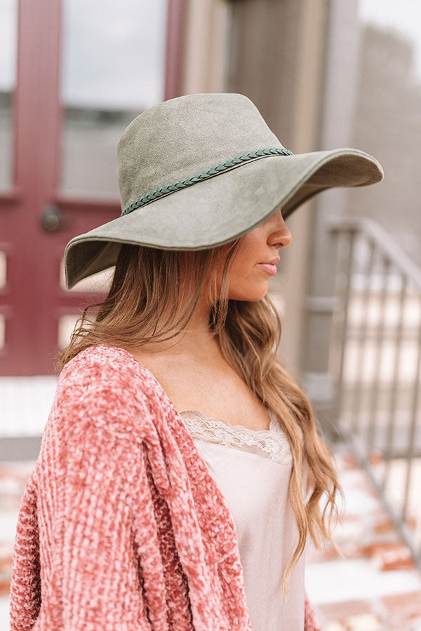 Sweet As Sugar Hat In Olive Image - 3