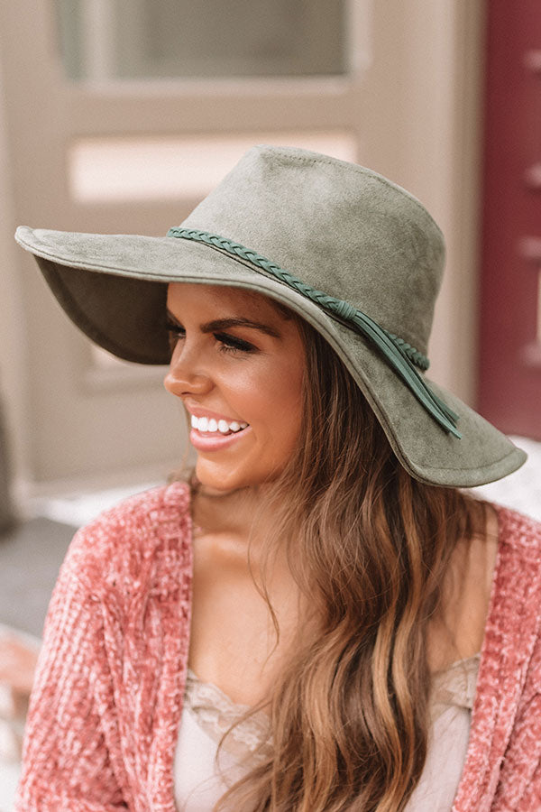 Sweet As Sugar Hat In Olive Image - 2