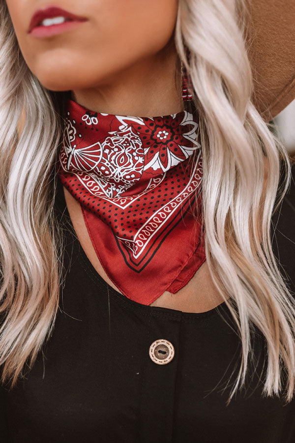 Bliss And Bouquets Floral Scarf Image - 2