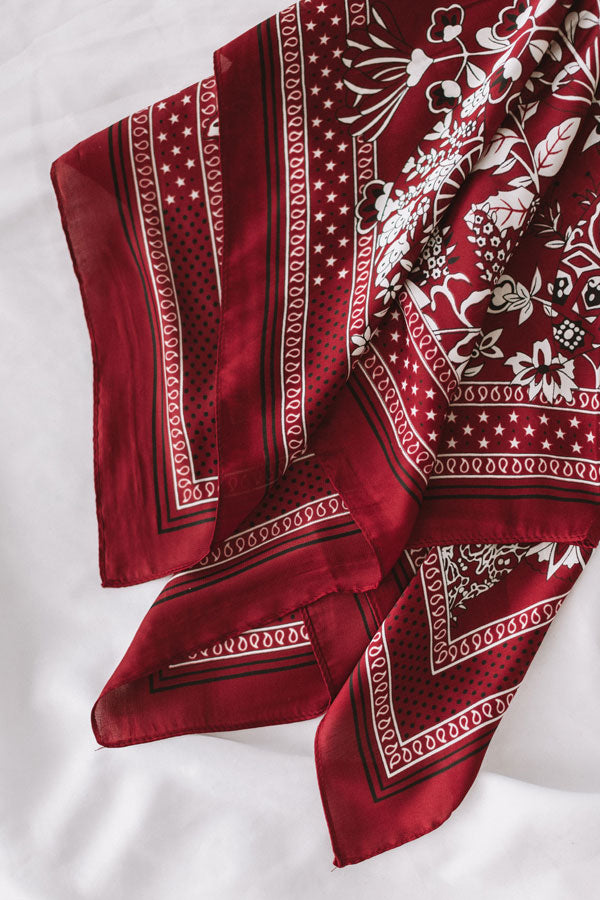 Bliss And Bouquets Floral Scarf Image - 3