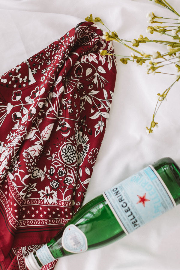 Bliss And Bouquets Floral Scarf Image - 4