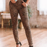 The Lottie High Waist Leopard Skinny Image - 1