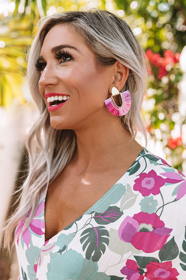 Sweet As Pie Fan Earrings Image - 1