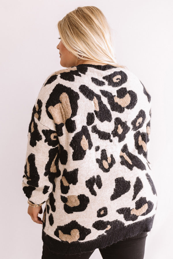 Let's Talk Leopard Sweater Curves – Impressions Online Boutique