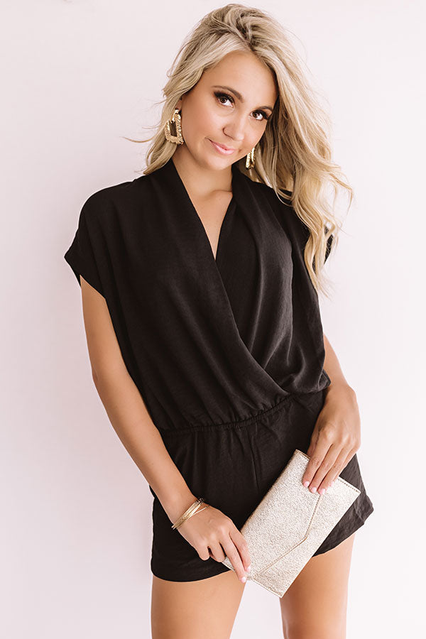 Music City Romper In Black Image - 1