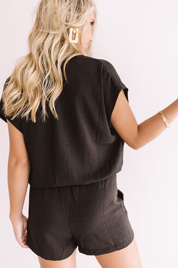 Music City Romper In Black Image - 4