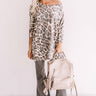 Stay Chill Leopard Shift Tunic Image - 1