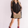 Vintage Vibes Lace Babydoll Dress In Black Image - 1