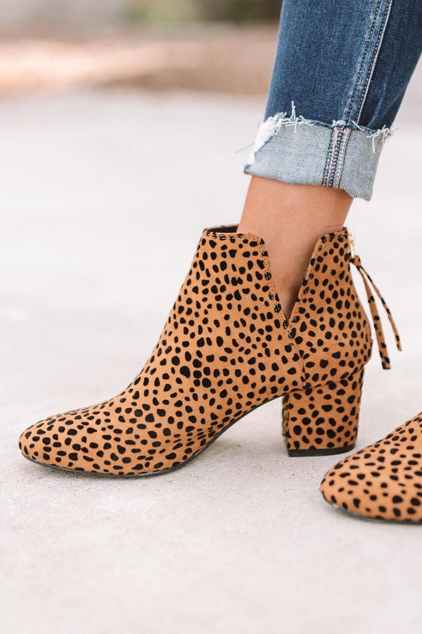The Knox Leopard Bootie • Impressions Online Boutique