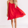 Tailgate Season Shift Dress in Red Image - 1