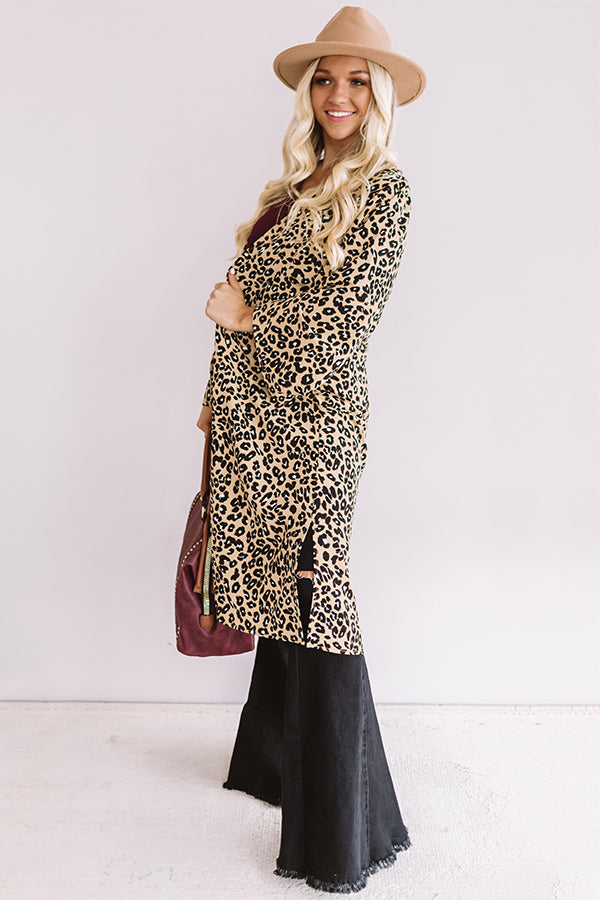 Wine Country Leopard Duster Image - 2