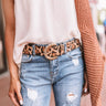 Tribeca Travels Leopard Belt Image - 1