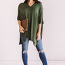 Kisses By Midnight Shift Tunic In Olive Image - 1