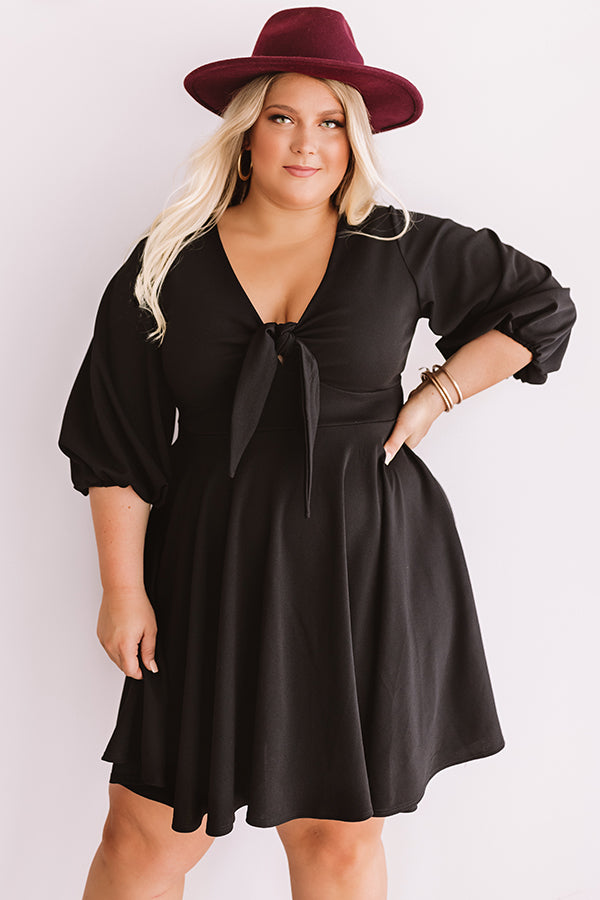 Wishing For You Shift Dress Curves Image - 2