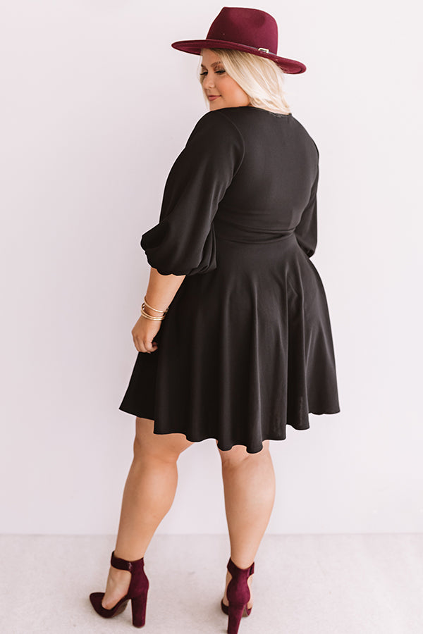 Wishing For You Shift Dress Curves Image - 5