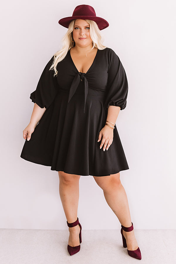 Wishing For You Shift Dress Curves Image - 3