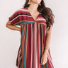Feeling Sweet Stripe Babydoll Dress Image - 1