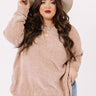 Cozy Celebration Chenille Sweater In Iced Latte Curves Image - 1