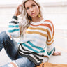 S'mores In Sonoma Stripe Sweater Image - 1