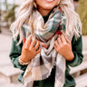 Wrapped In Warmth Plaid Blanket Scarf Image - 1