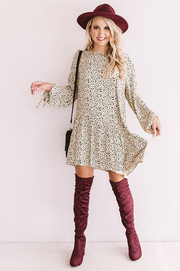 Champagne and Chic Shift Dress Image - 2