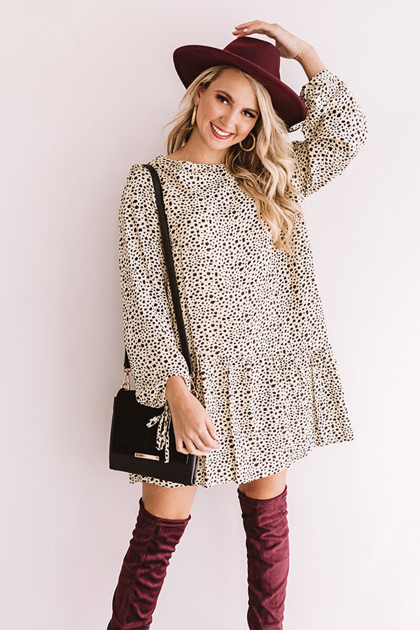 Champagne and Chic Shift Dress Image - 1