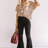 Moroccan Moment Leopard Shift Top Image - 1
