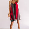 Spirit Squad Ombre Shift Dress in Red/Black Image - 1