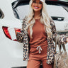 Crisp Weather Kisses Leopard Jacket Image - 1