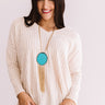 True Wanderlust Ribbed Shift Top In Ivory Image - 1