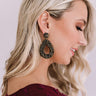 Fancy In France Earrings In Black Image - 1