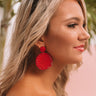 The Perfect Day Earrings In Red Image - 1