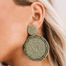 The Perfect Day Earrings In Sage Image - 1